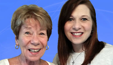 Nancy Waldren and Nicole VanBalen